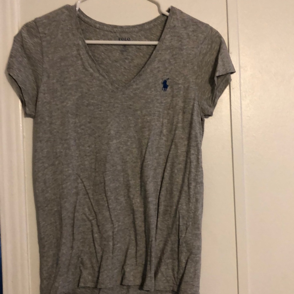 Grey Polo t shirt
